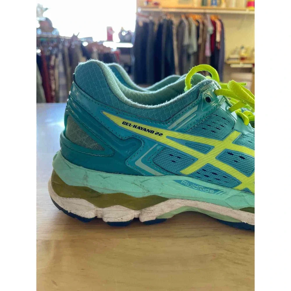 Shoe Size 8 Asics Blue Running Shoes - Picture 4 of 4